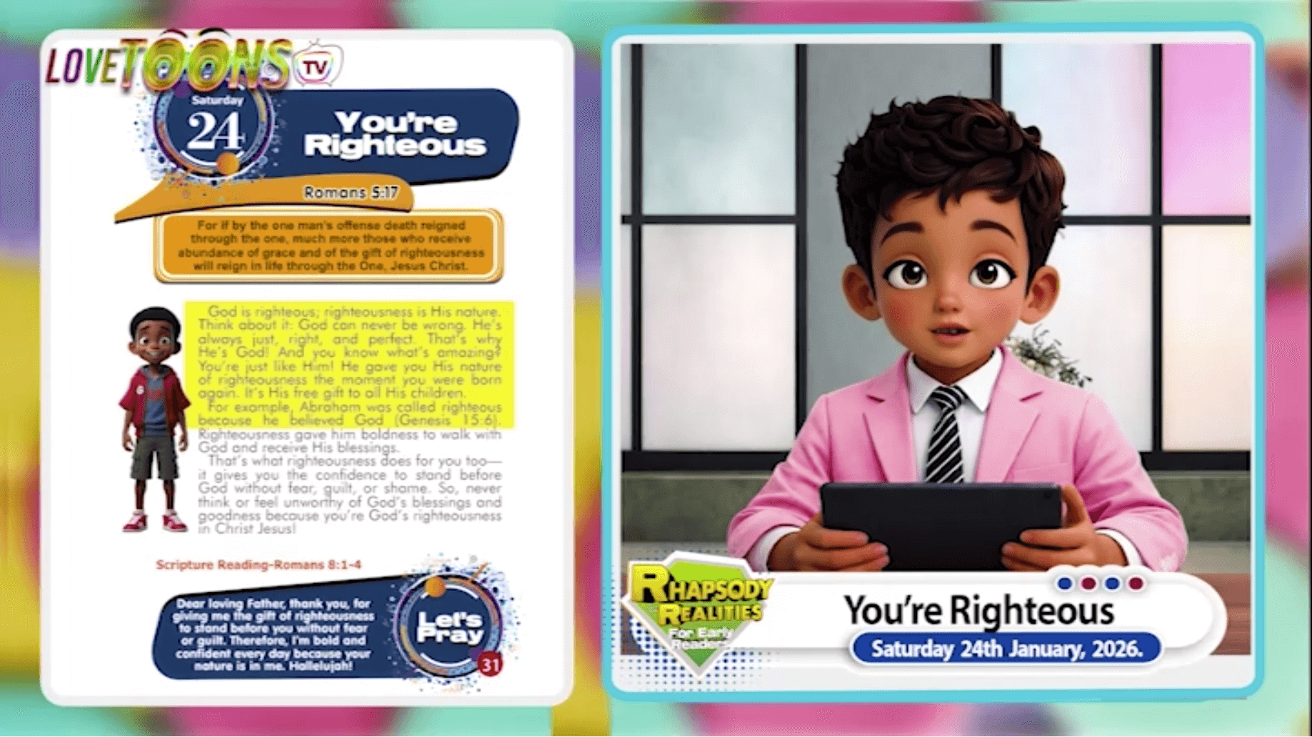 24th and 25th January 2026